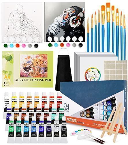 Art Painting Kits Acrylic Paint Set Painting Supplies Acrylic Paint Set  Paint Acrylic Paints Paint Supplies